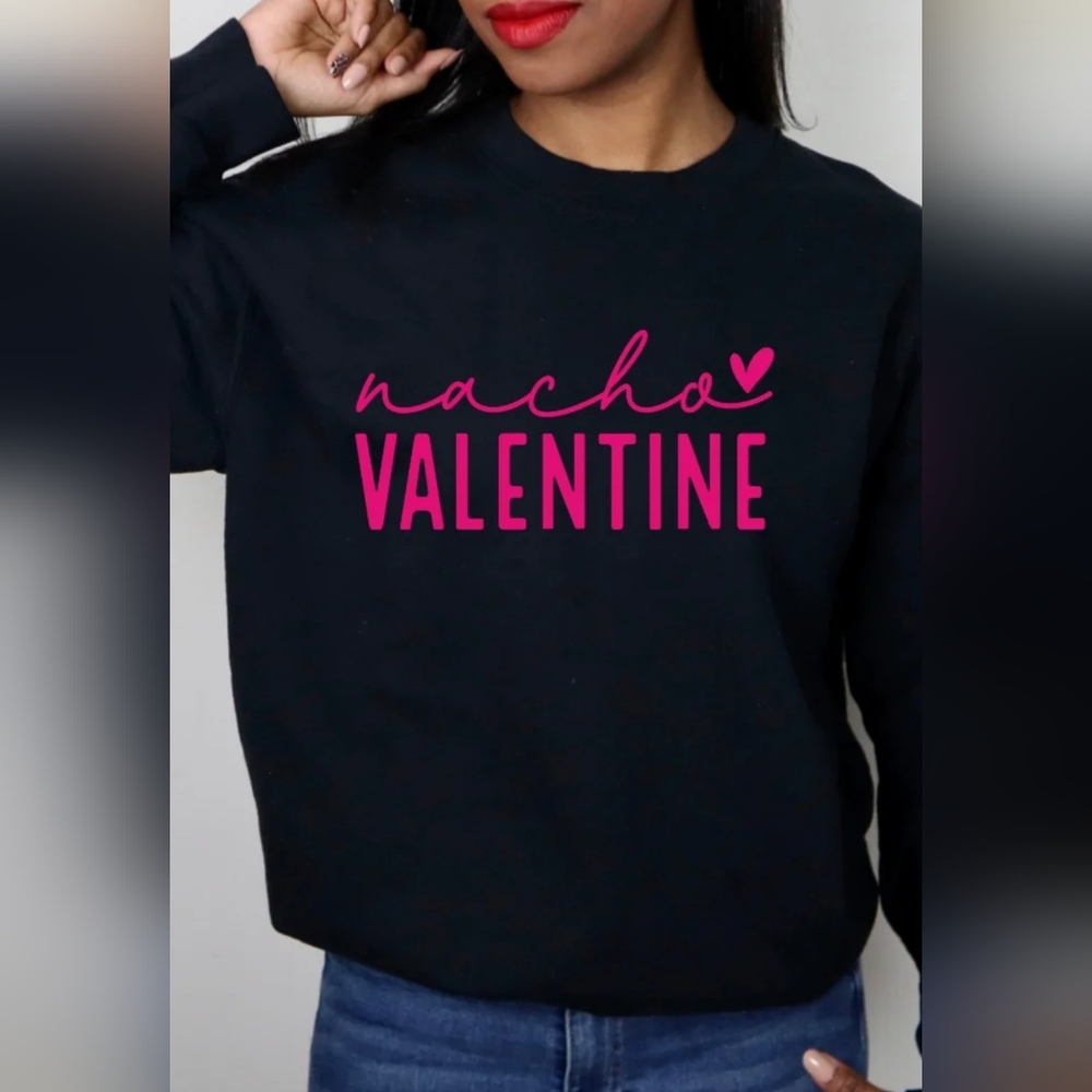 New ready to ship funny Valentines Day women's sweatshirt